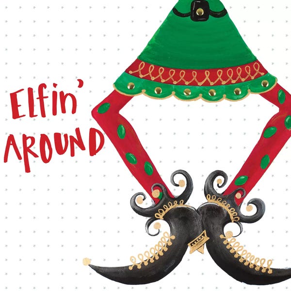 Elves: Holiday Legs III by Gina Ritter