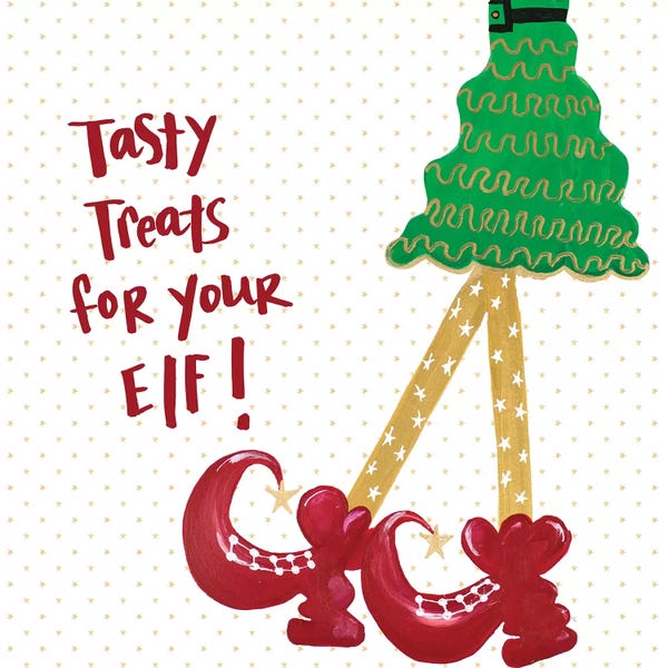 Elves: Holiday Legs IV by Gina Ritter