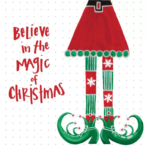 Elves: Holiday Legs IV by Gina Ritter