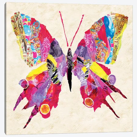Brilliant Butterfly II Canvas Print #RTR2} by Gina Ritter Canvas Wall Art