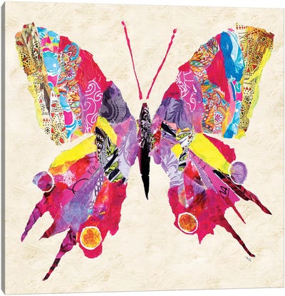 Brilliant Butterfly II Canvas Art Print - Gina Ritter