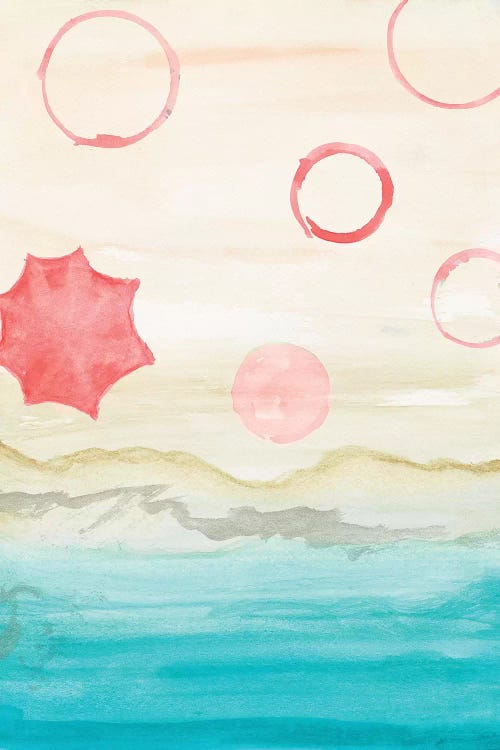 Watercolor Beach Stains I