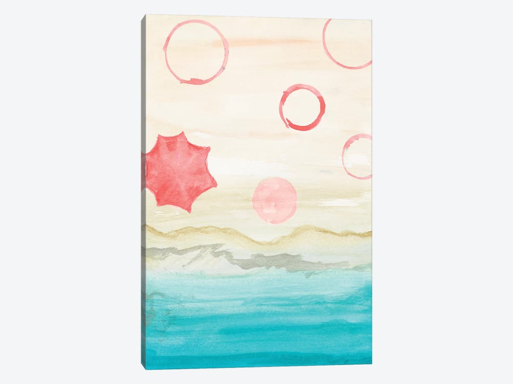 Watercolor Beach Stains I by Gina Ritter 1-piece Canvas Art Print