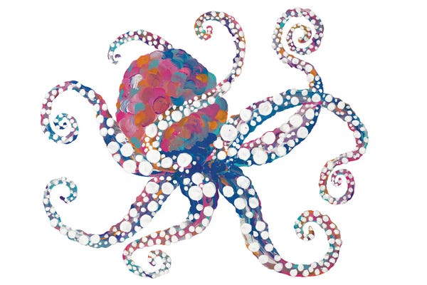 Octopi: Dotted Octopus I by Gina Ritter