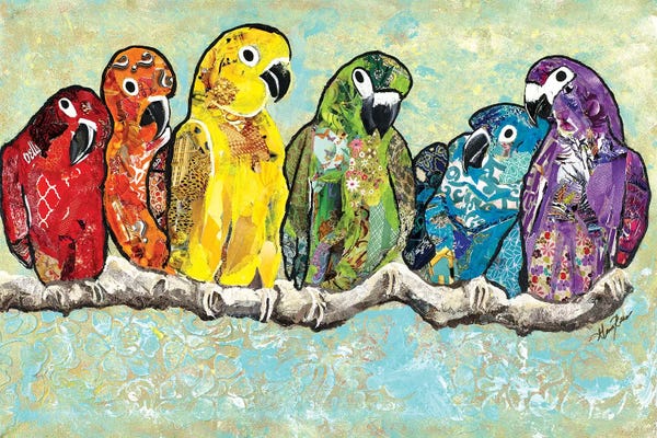 Gina Ritter: Flock of Colors by Gina Ritter