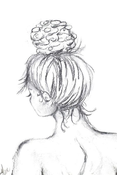 Messy Bun I by Gina Ritter art print