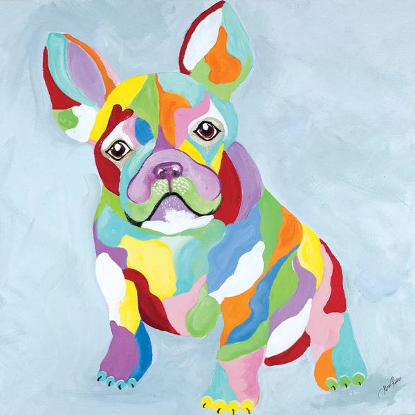 French Bulldogs: French Kiss II by Gina Ritter