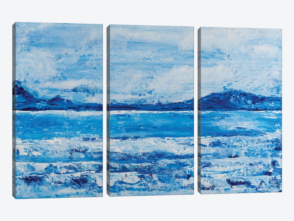 Ocean Wave, Kaneohe 3-piece Art Print
