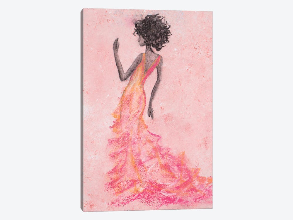 Xhosa Woman In Pink by Gina Ritter 1-piece Canvas Art Print