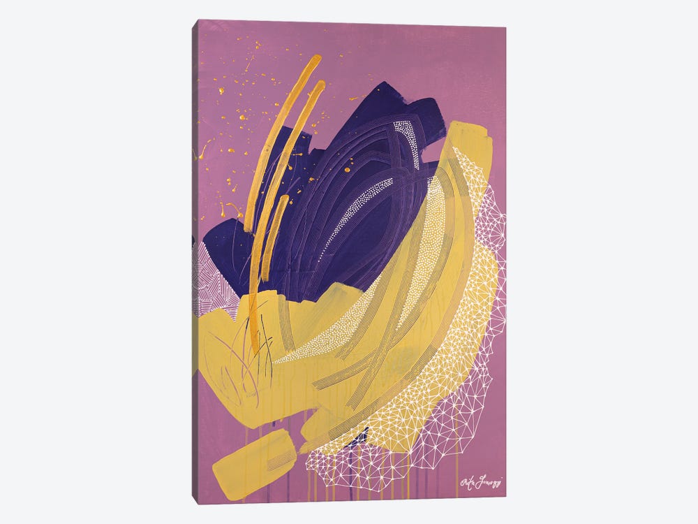 Complementary Butterfly by Rita Somogyi 1-piece Art Print