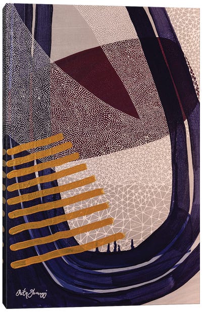 Harp Of Orpheus Canvas Art Print - Rita Somogyi