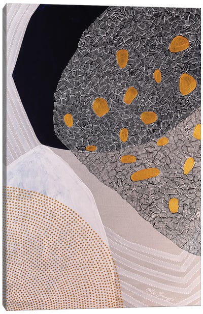 The Mountain Of Lace Canvas Art Print - Rita Somogyi