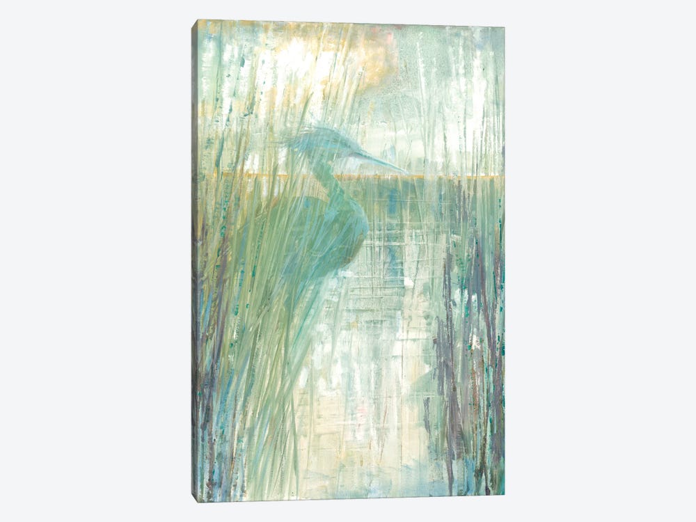 Morning Egret I by Ruane Manning 1-piece Art Print