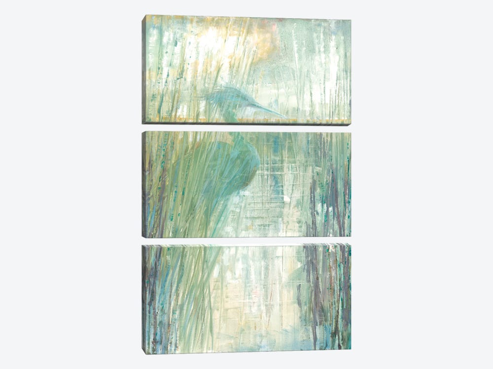 Morning Egret I by Ruane Manning 3-piece Art Print
