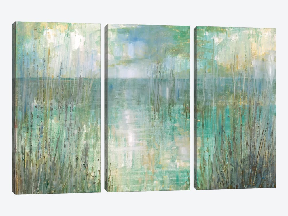 Morning Reflection by Ruane Manning 3-piece Canvas Print