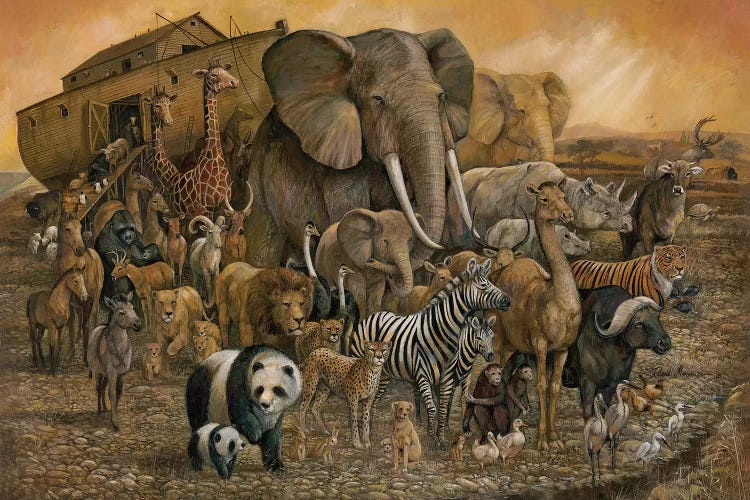 Noah's Ark by Ruane Manning wall art