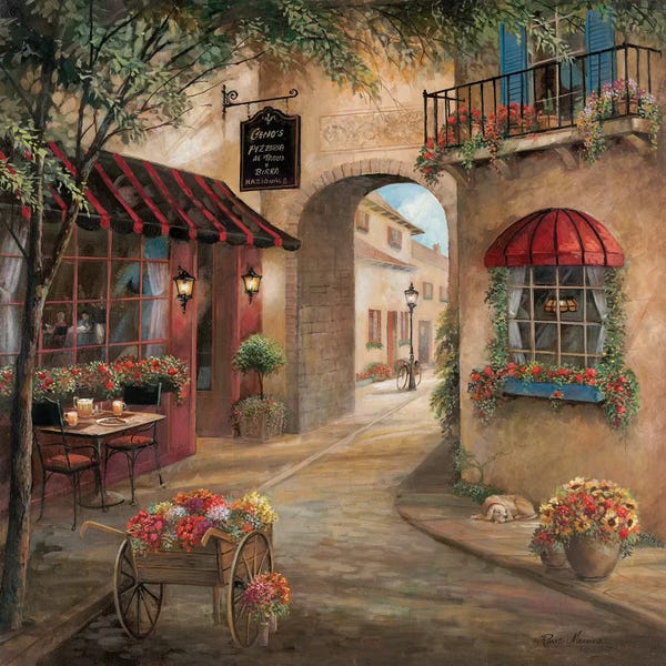 Cafes: Gino's Pizzaria Detail by Ruane Manning