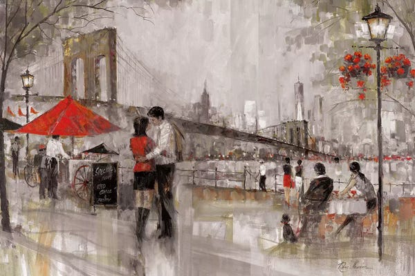 Umbrellas: New York Romance by Ruane Manning