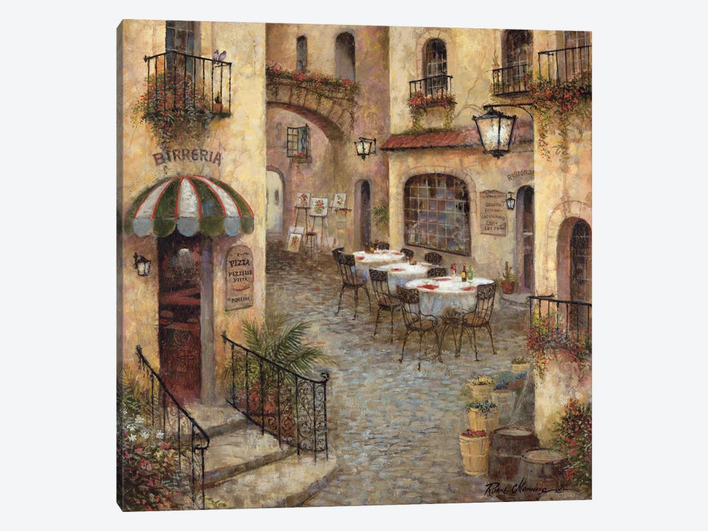 Buon Appetito I by Ruane Manning 1-piece Canvas Print