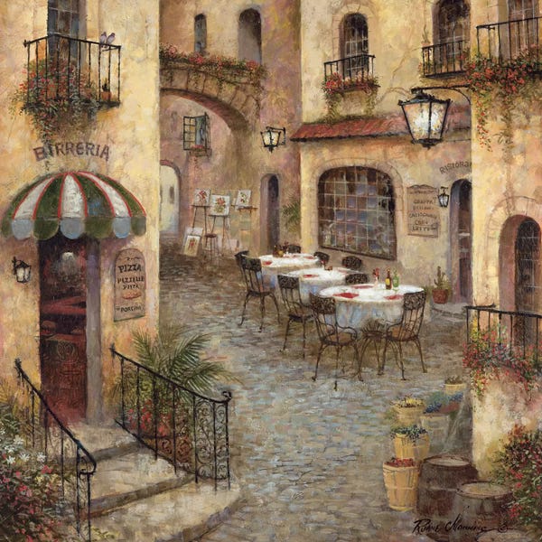 Streets: Buon Appetito I by Ruane Manning