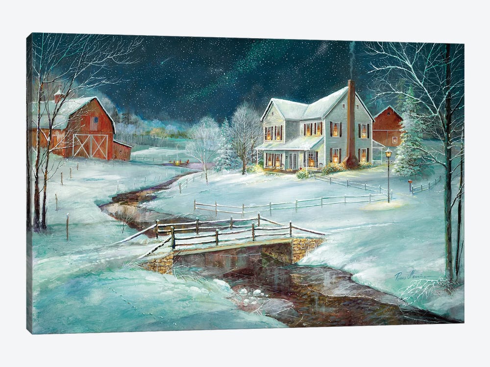 Winter Serenity by Ruane Manning 1-piece Canvas Print