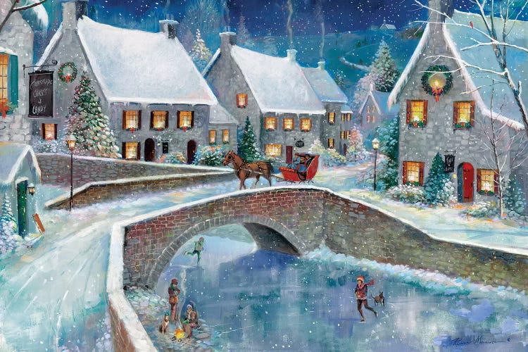 Warm Winter Wonderland by Ruane Manning canvas print