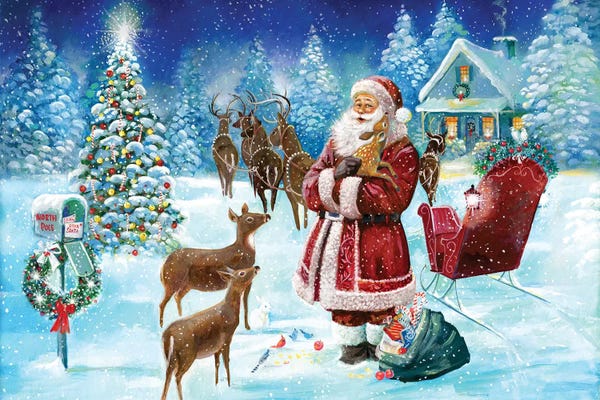 Winter: North Pole by Ruane Manning