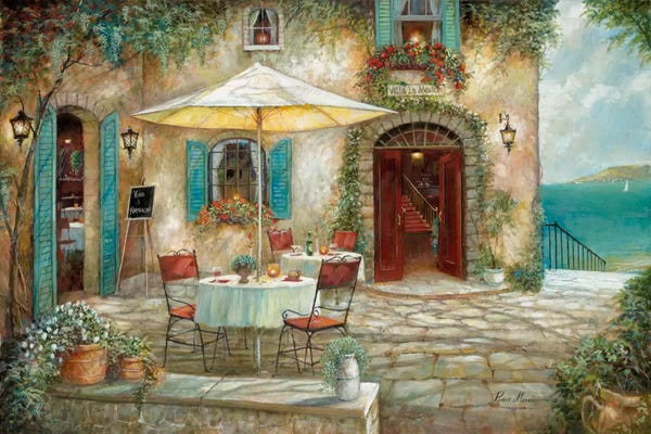 Detailed Oil Painters: Casa d'Amore by Ruane Manning