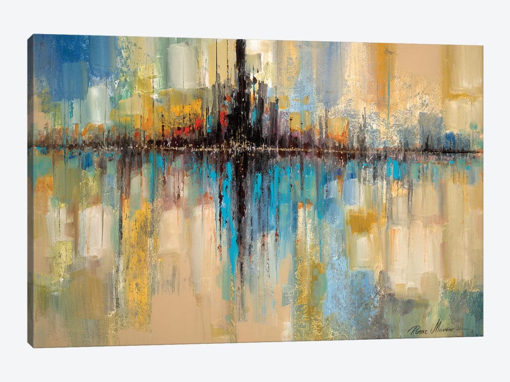 City Lights by Ruane Manning 1-piece Canvas Print