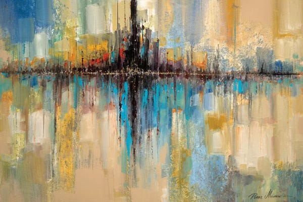 Detailed Oil Painters: City Lights by Ruane Manning