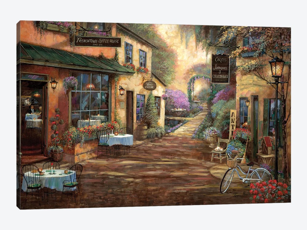 French Town by Ruane Manning 1-piece Canvas Art