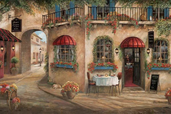 Detailed Oil Painters: Gino's Pizzaria by Ruane Manning