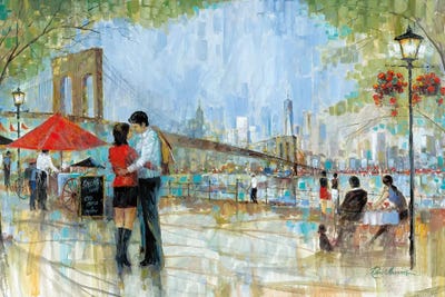 New York Romance II by Ruane Manning acrylic art print