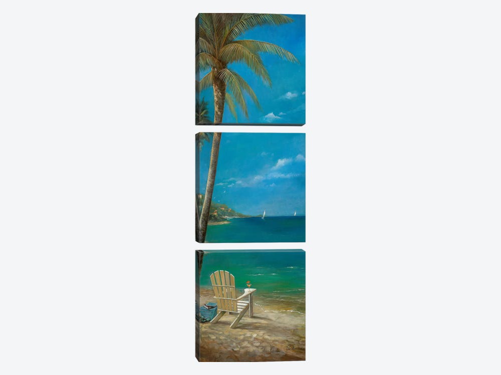 Poetry & Gentle Breezes by Ruane Manning 3-piece Canvas Wall Art