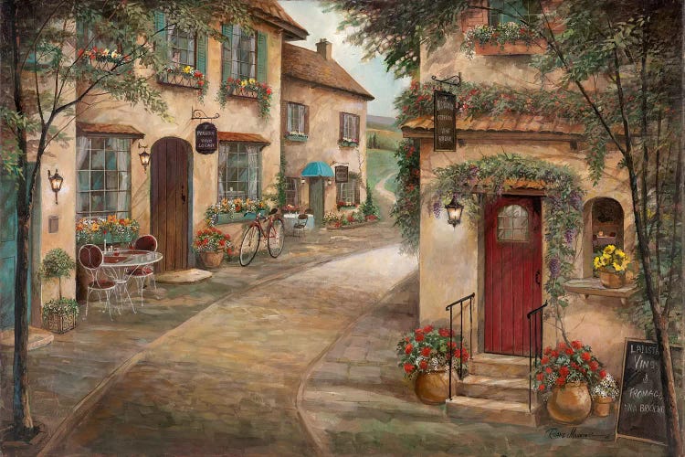 Quaint Café by Ruane Manning wall art