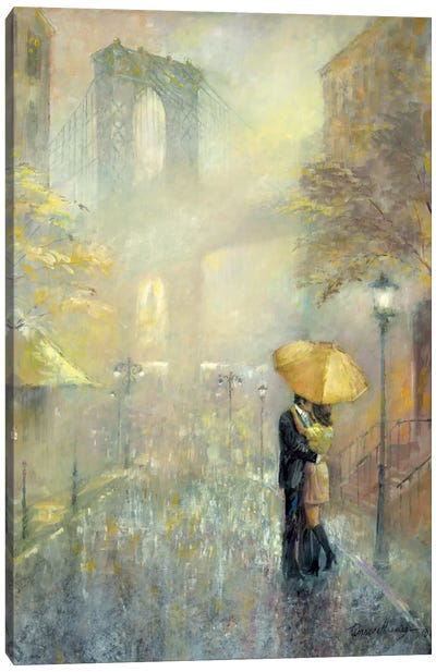 City Romance II Canvas Art Print