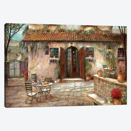 Villa Claretta Canvas Print #RUA200} by Ruane Manning Canvas Art