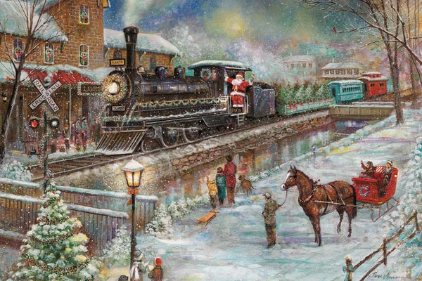 Trains: Christmas Train by Ruane Manning