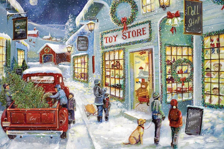 Toy Shop by Ruane Manning wall art