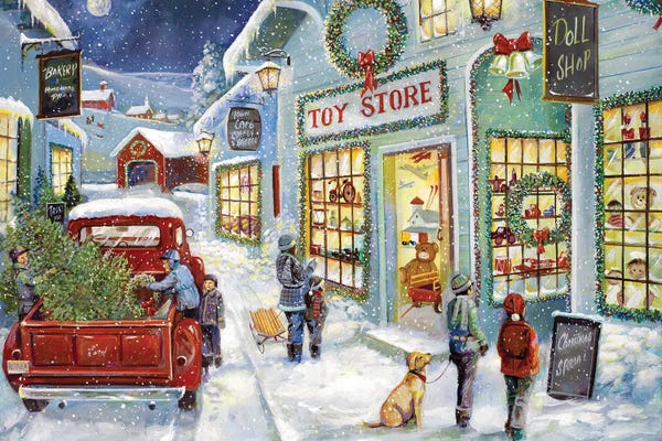 By Land: Toy Shop by Ruane Manning