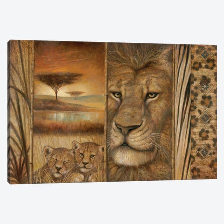 Africa's Tapestry Canvas Print #RUA226} by Ruane Manning Canvas Art Print