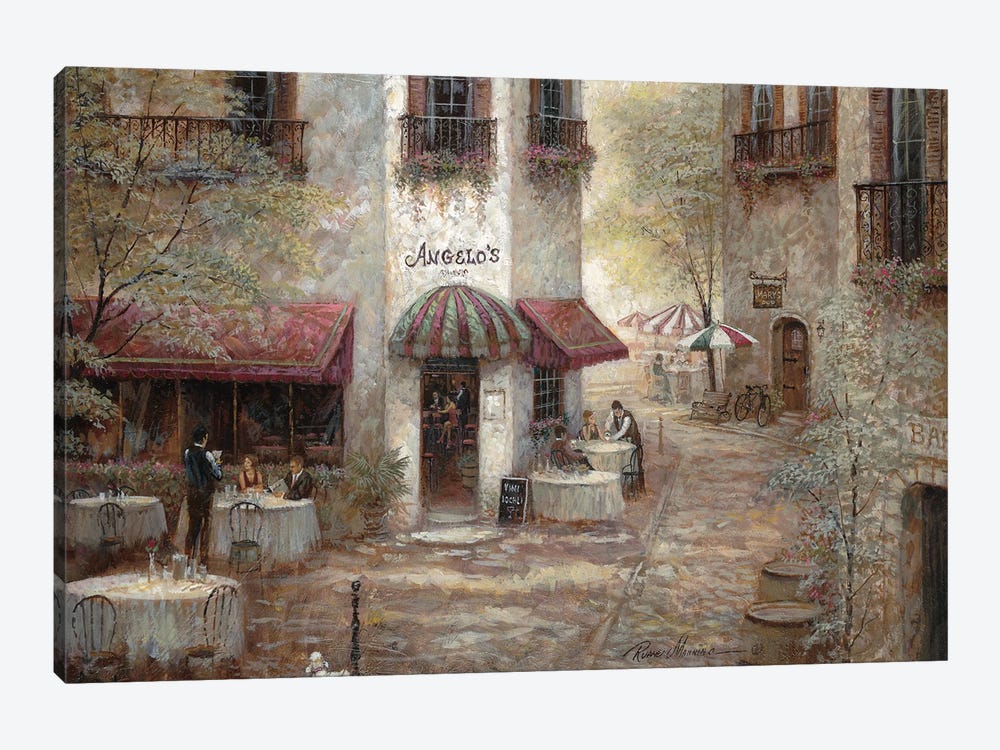 Angelo's by Ruane Manning 1-piece Canvas Print