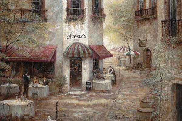 Artists Like Van Gogh: Angelo's by Ruane Manning