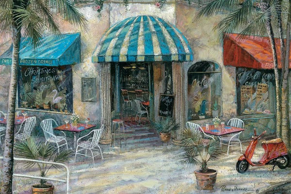Cafes: Christine's South Beach Café by Ruane Manning