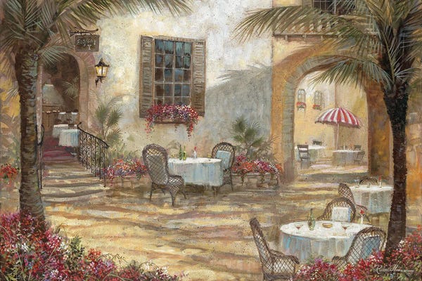 Umbrellas: Courtyard Ambiance by Ruane Manning