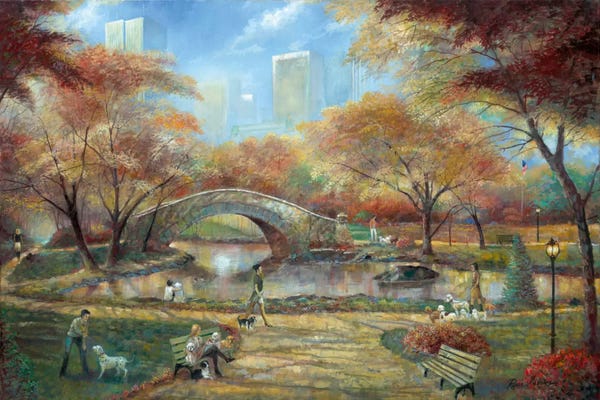 City Parks: Dog Park by Ruane Manning
