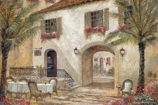 Cafes: Gentle Palms & Wine by Ruane Manning