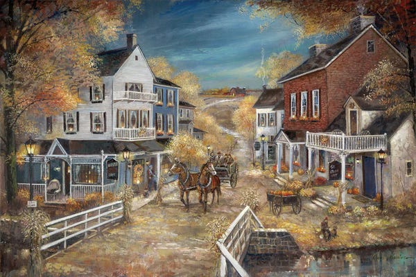 Houses: Harvest Village by Ruane Manning