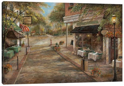 My Kinda Town Canvas Art Print - Cafe Art