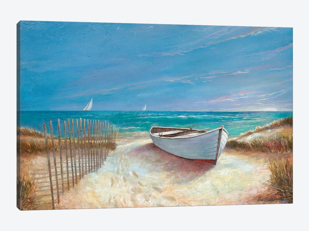 Ocean Breeze by Ruane Manning 1-piece Canvas Art